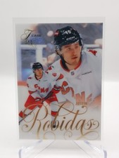 2025-2026 Fleer Flair 185 Justin Robidas Carolina Hurricanes RC Rookie