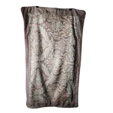 NOBLE EXCELLENCE Brown Blue Paisley Pillow Sham Set (2-KING, 3-EURO)