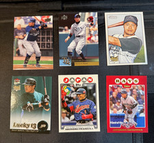 AKINORI IWAMURA 6 CARD LOT- Tampa Bay Rays & WBC Team Japan & Rookies