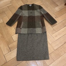 Vintage Tweed Kostüm Walbusch Ireland Ca. Größe 40