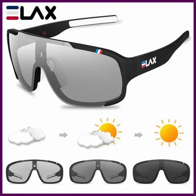 ELAX Polarized and Photochromic Cycling Glasses Outdoor Fishing Eyewear