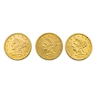 1861-1904 $2.50 Coronet Head Quarter Eagle United States Gold Coin #C725-6