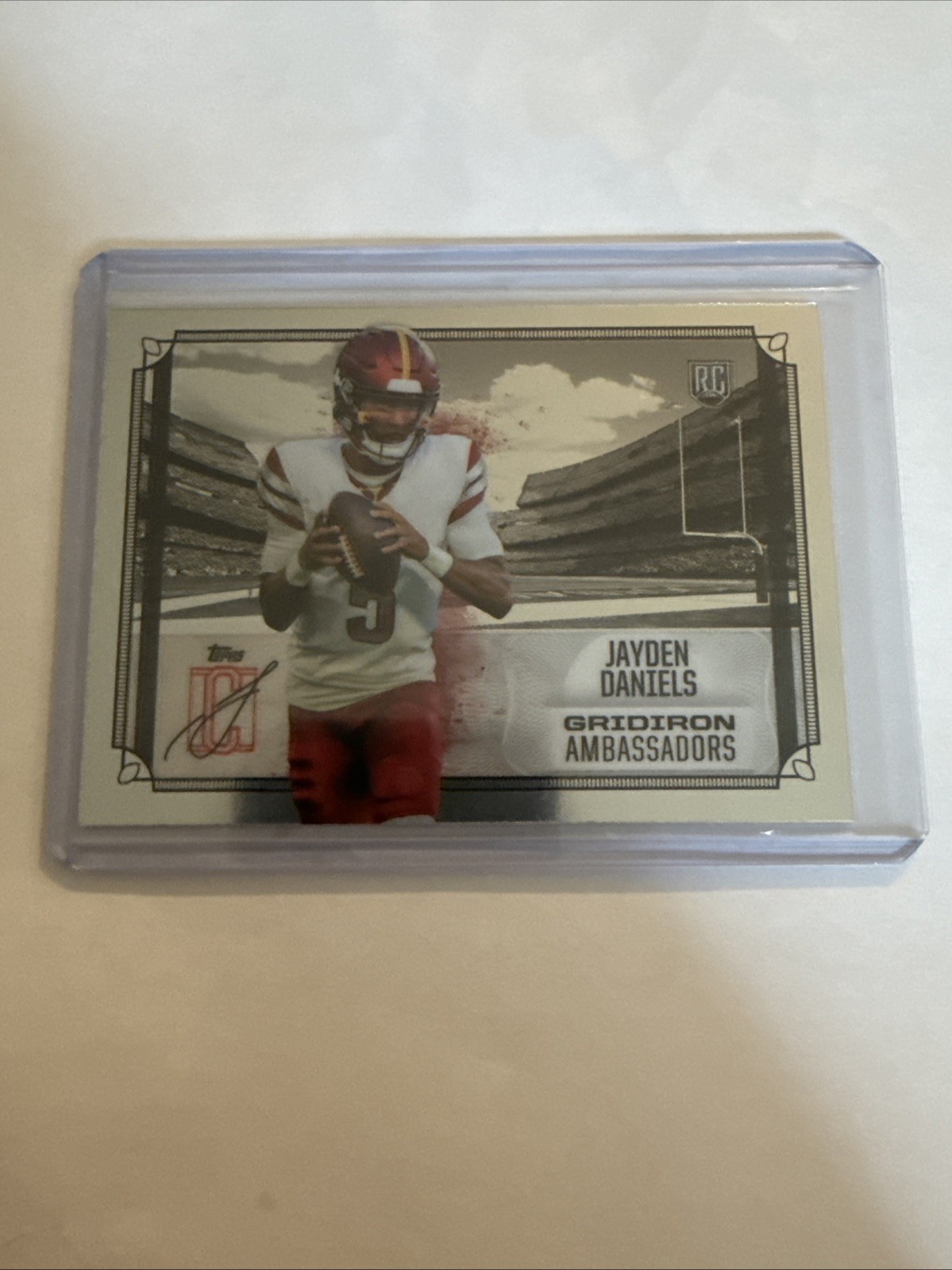 2024 Topps Signature Class #GA-2 Jayden Daniels Gridiron Ambassadors Rookie RC