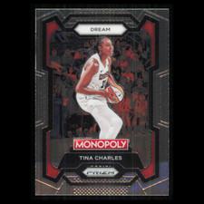Tina Charles #71 2024 Panini Prizm Monopoly WNBA Atlanta Dream Basketball Card