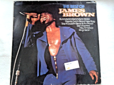 LP James Brown - The Best Of James Brown - Top  Zustand EX/G+    B7