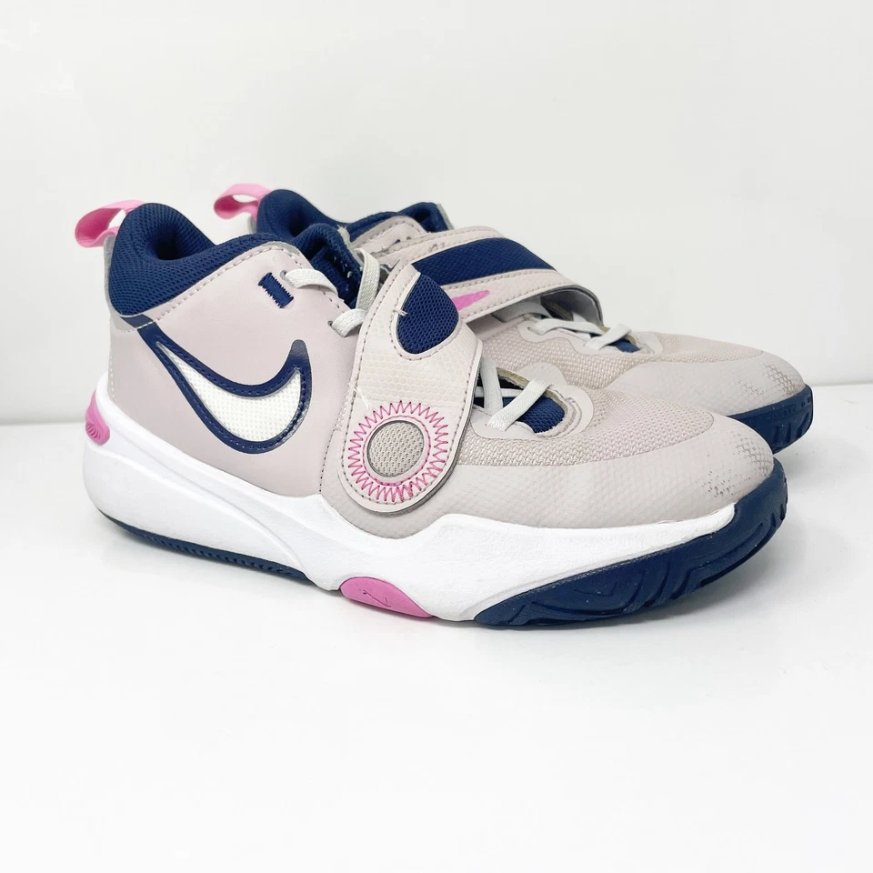 Nike Niñas Equipo Hustle D 11 DV8996-005 Púrpura Zapatos de Baloncesto Tenis Talla 5Y Foto 2 de 4