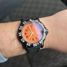 40MM ADDIESDIVE Military Quartz Watch Dive Men Silicone 50M Waterproof Luminous