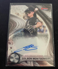 2024 Bowmans Best Colson Montgomery On Card Auto White Sox RC