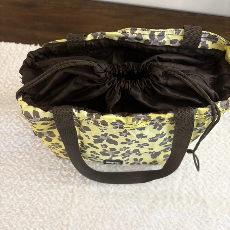 Bolso refrigerador Thirty One estampado de leopardo amarillo marrón bolsa de almuerzo Foto 4 de 4