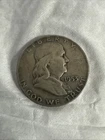 1953 FRANKLIN LIBERTY HALF DOLLAR