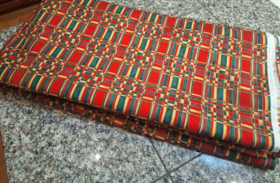 17 YDS RARE HTF 90'S Hoffman PABLO'S PUZZLES FABRIC!  TOTALLY AWESOME FABRIC!