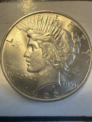 1922 Philadelphia Mint Silver Peace Dollar Uncirculated