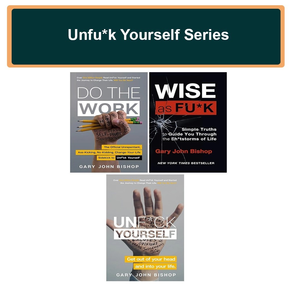 Gary John Bishop Unfu*k Yourself Series 3 Books Collection Set Do the Work