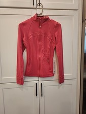 NWT Lululemon Define Nulu Jacket Coat Raspberry Coulis Pink Size 4