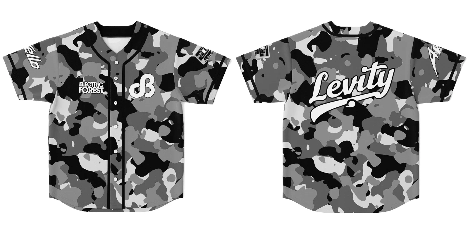 Electric Forest Baseball Jersey for Men and Women
