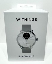 Withings ScanWatch 2 White / Silver  38mm  HWA10-model-2-All-Int  NISB 