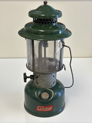 #ad Vintage 1952 Coleman Lantern 12 52 Sunshine of the Night 220E $79.99
