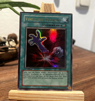 Yu-Gi-Oh! Voreiliges Begräbnis PSV-G037 Pharaoh's Servant UR 1.Auflage Deutsch