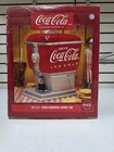 Vintage Coca-Cola Soda Fountain Cookie Jar Gibson 2003 “Have a Coke” Ceramic