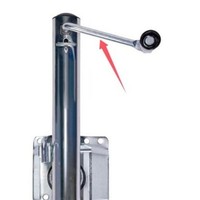 Trailer Jack Kurbelgriff Einfache Montage Premium Ersetzt Portable