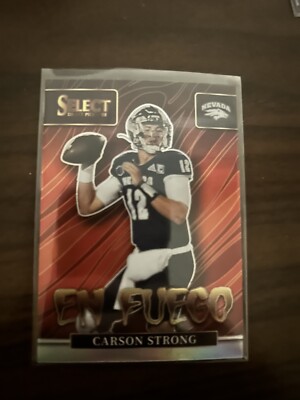 Carson Strong - 2022 Select Draft Picks #EN-CS - En Fuego Insert