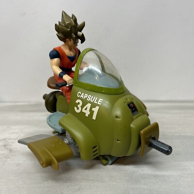 ドラゴンボール BATTLE Collection 341 Dragon Ball Z Sky Bike 341 Capsule w/ Goku Action Figure W