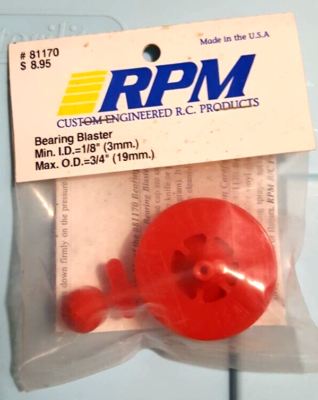 RPM Mega Bearing Blaster – Clean RC, Skateboard, And Rollerblade Bearings Fast With Pressure