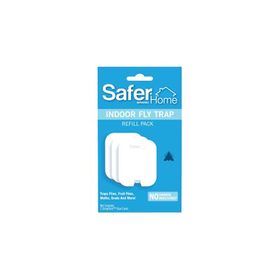 Safer Home SH503 Indoor Plug-In Fly Trap Refill Pack of Glue Cards for SH502 ...