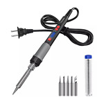 Soldering Iron Kit Electric 90W Adjustable Temperature Solder Gun Welding Tools