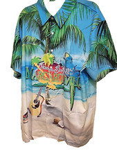 Men's Short Sleeve shirt 3XL Polyester Jimmy Buffett's Margaritaville