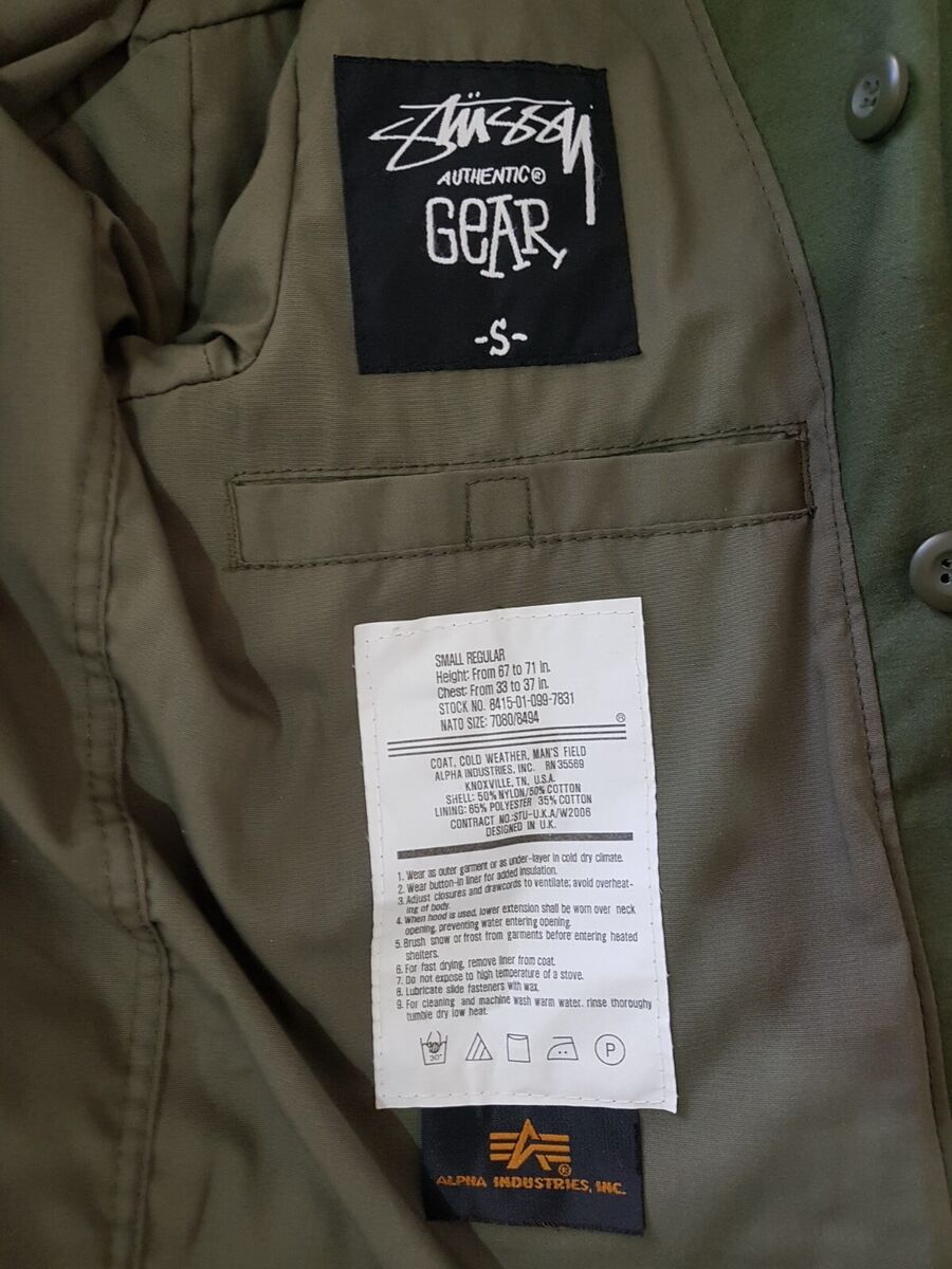 Stussy x Alpha Industries M65 Field Jacket | Small XSmall | eBay Stussy x Alpha Industries M65 Field Jacket | Small XSmall | eBay