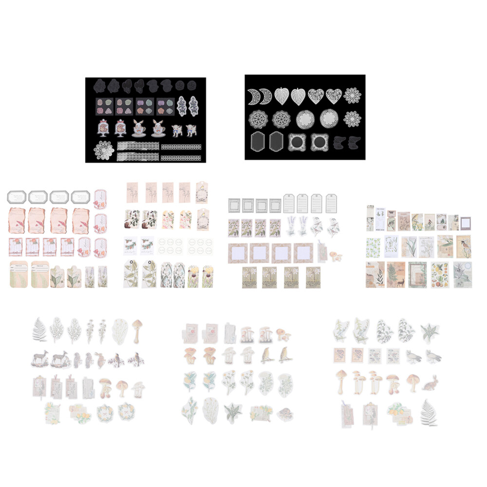 Envelope Stickers Skateboard Stickers Suitcase Stickers Journaling Stickers