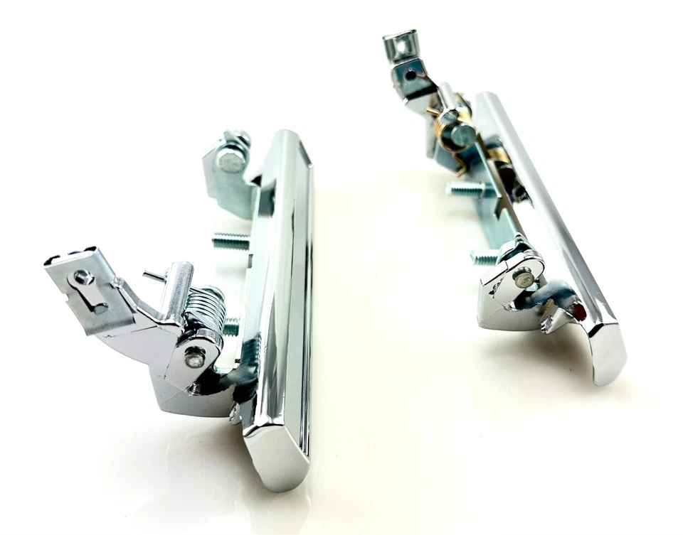 NUEVO Juego de manijas de puerta exterior izquierda y derecha LH RH CROMADAS para 75-81 CAMARO FIREBIRD Foto 3 de 4