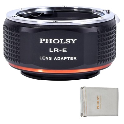 Objektivadapter Leica R auf Sony E für Profi-Kamera, manuell, langlebig, komp...