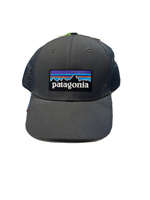 Patagonia Logo Trucker Hat - Forge Grey - One Size - Mid