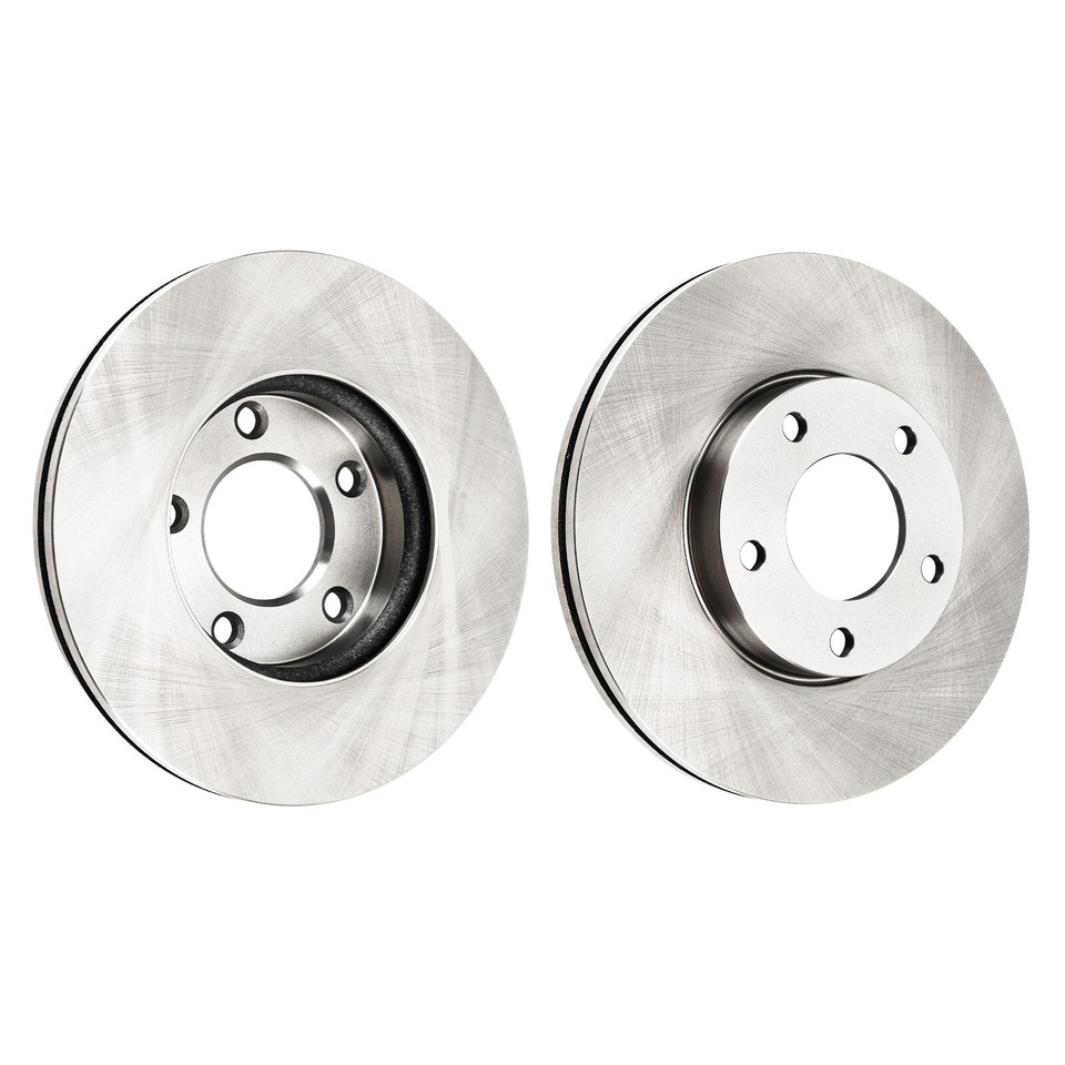 Pair Front Brake Rotors For Mazda 3 2004 2005 2006 2007 2008 2009 2010