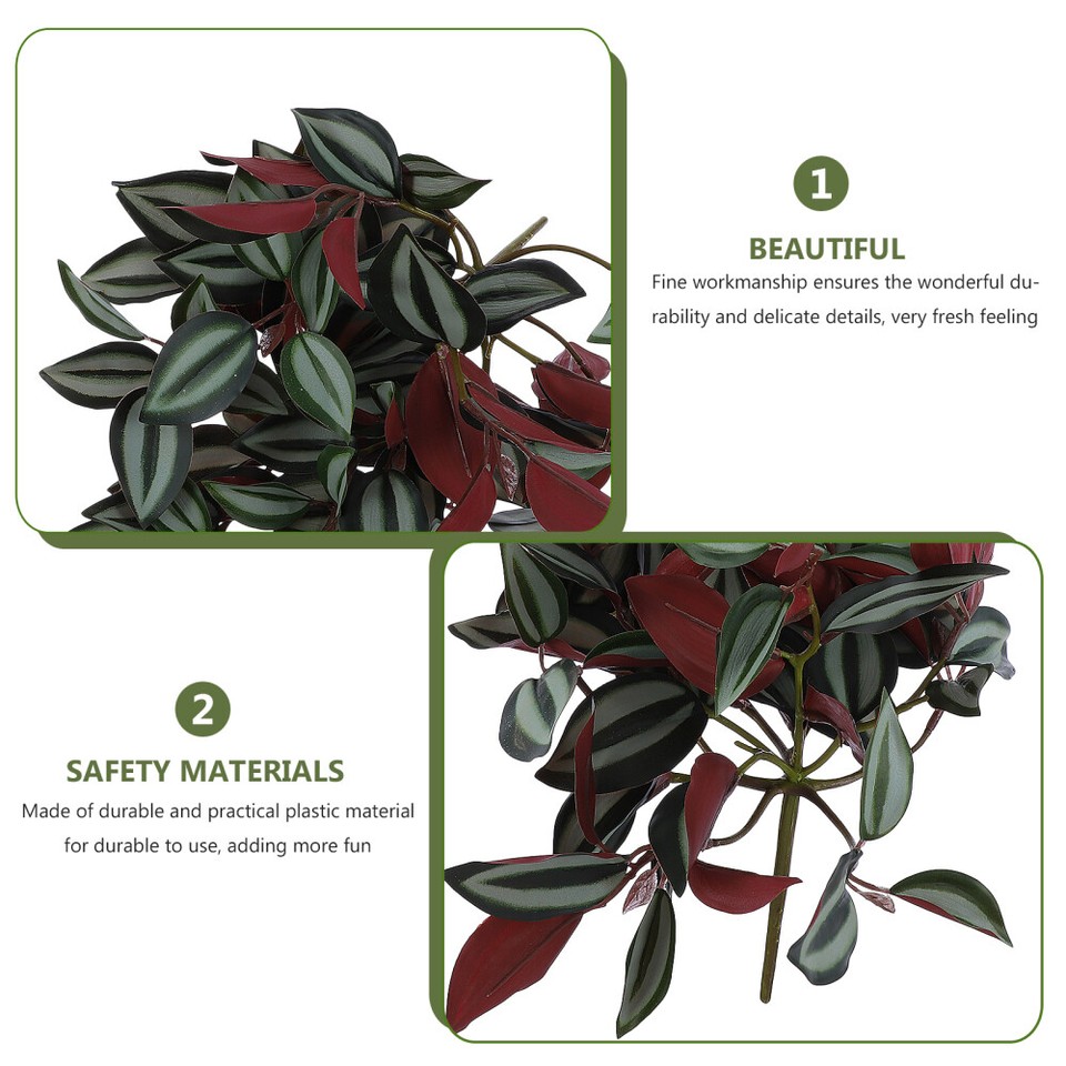 Fake Plants Holiday Wall Decoration Fake Plant Leaves Artificial