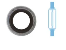 Corteco 006339S Seal Ring, Oil Drain Plug for Citroen, Dacia, Nissan, Opel, Peugeot,