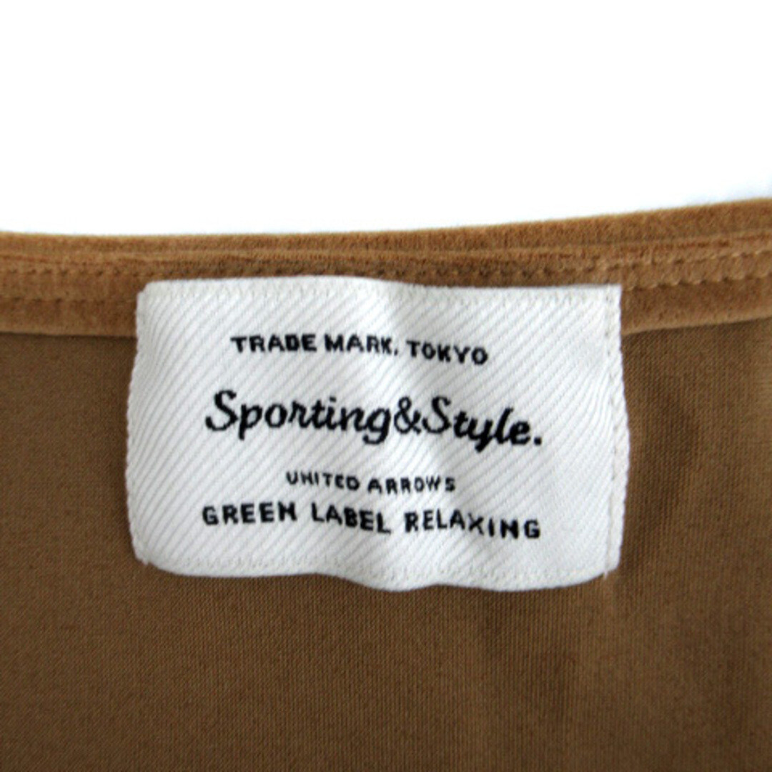 GREEN LABEL RELAXING UNITED ARROWS 3 4 SLEEVE BEIGE Used GREEN LABEL RELAXING UNITED ARROWS 3 4 SLEEVE BEIGE Used