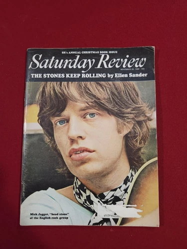 1969 Nov SATURDAY REVIEW Magazine VG/FN 5.0 Mick Jagger / Rolling Stones