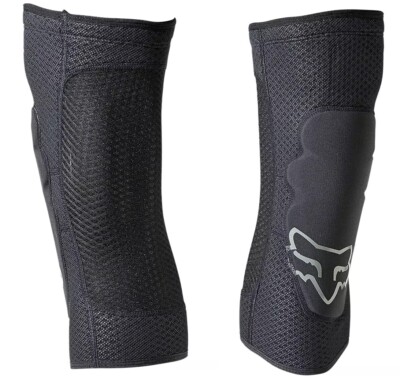 Fox Enduro Knee Sleeve Fahrrad MTB Dirt Ebike Soft Tour Knieschoner Black Grau S