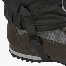 Highlander Outdoor Glencoe Boot Gaiters Waterproof Windproof Black