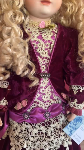 Patricia Loveless Repro Doll Bernardette Music Sleeping Beauty 139/200 SEE VIDEO - Video 1 of 1