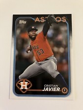 Cristian Javier 2024 Topps #269 Houston Astros