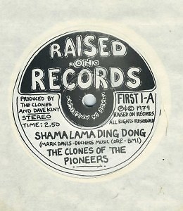 Shamalama Ding Dong / Pretty Woman The Clones Of The Pioneers 1979 45 RPM - Imagen 1 de 1