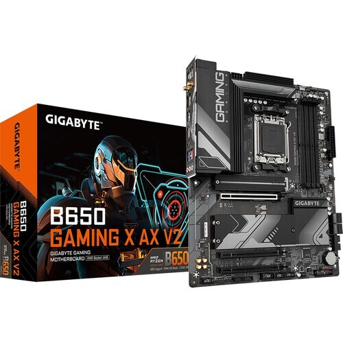 Gigabyte B650 GAMING X AX V2 ATX AM5 Motherboard Wi-Fi 6E