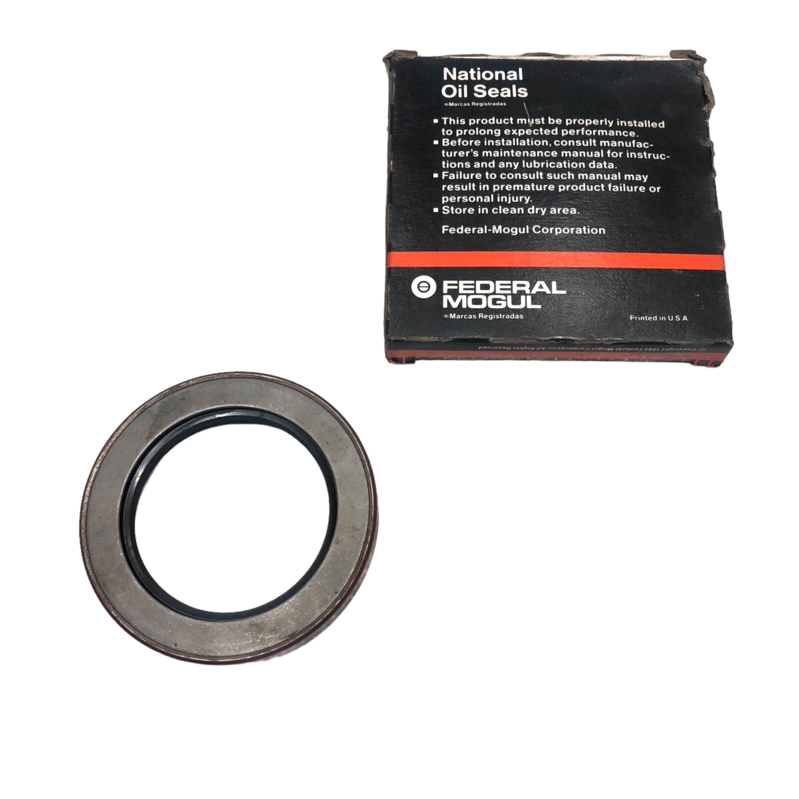 National 450316 Oil Seal — 2.250” Shaft x 3.265” OD x 0.500” Width, | eBay