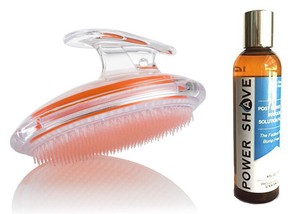 Mens Ingrown Ingrowing Hair Removal Brush Post Shave Treatment For