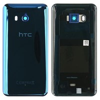 Original Htc U11 Back Cover Glass Battery Housing + Camera Lens Blue + Tape