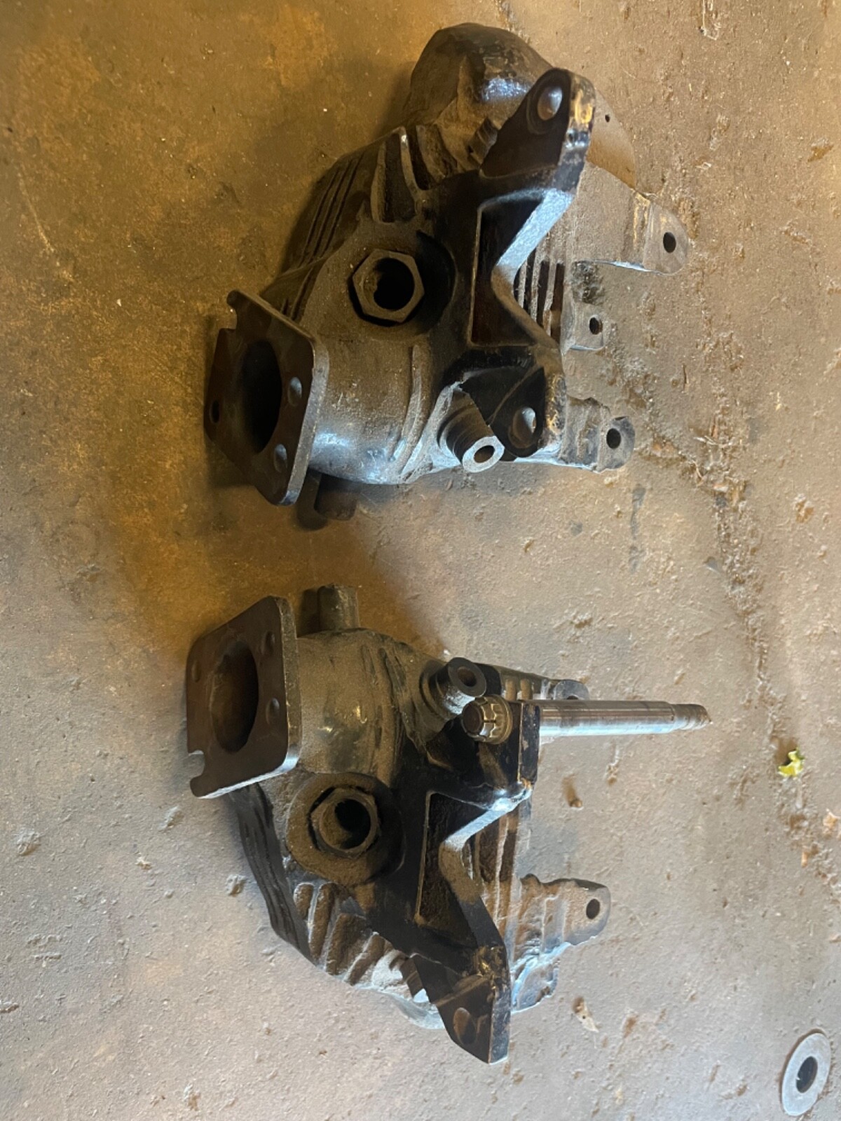 harley knucklehead heads chopper drag bike dual carb eBay